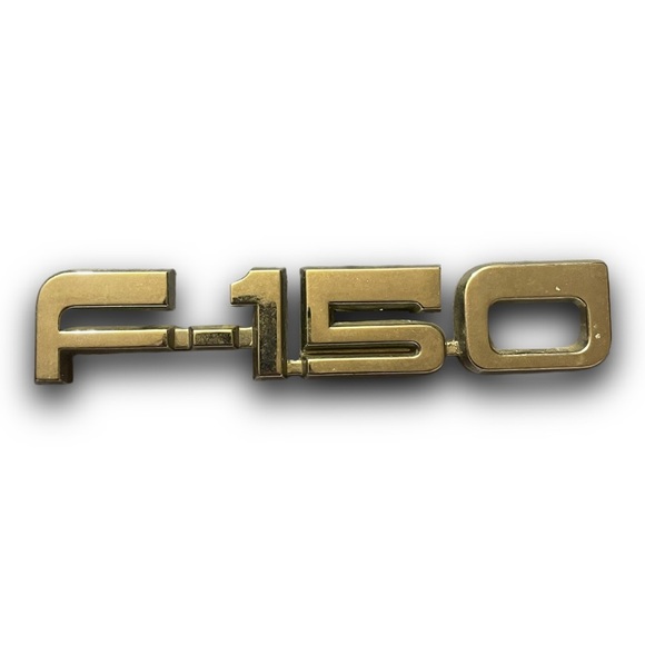 1987 88 89 90 91 Ford F-150 Side Fender Emblem Logo Badge - OEM - Picture 1 of 2